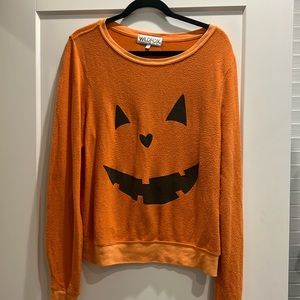 Wildfox Jack o Lantern Baggy beach jumper size M